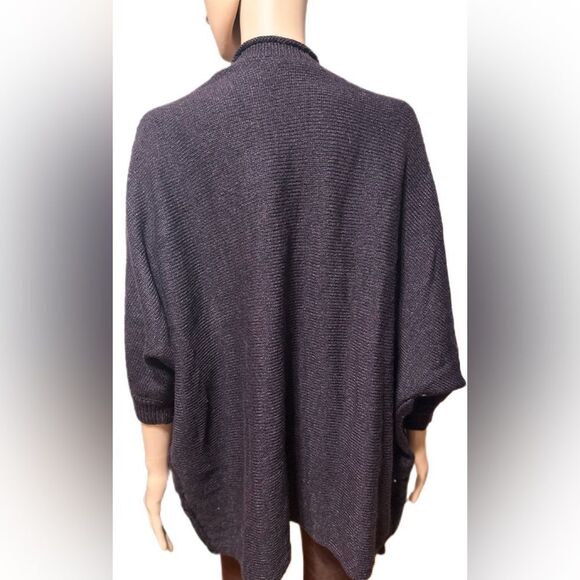 Lane Bryant 14 16 Women’s Cardigan Sweater Plum Knit Open Front NWOT - Picture 3 of 7